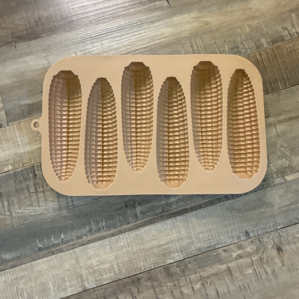 Silicone 6-cavity Corn On The Cob Baking Mold